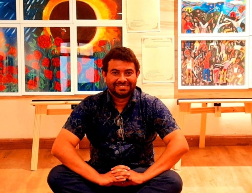 Exposição de Arte em “UCAI Brasile galleria La Pigna” com Herivelton Silva